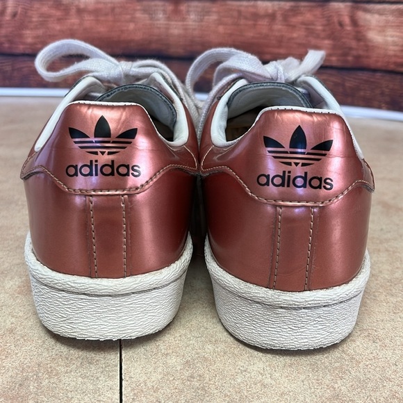 Adidas Women's Superstar Boost W - Copper Metallic & White - Picture 4 of 11